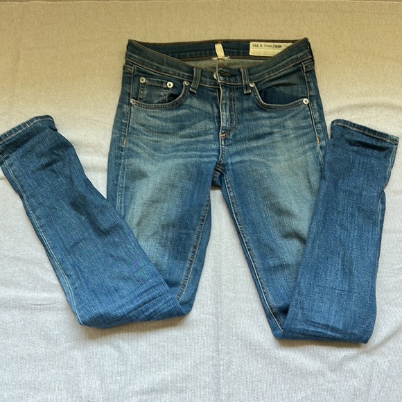 Rag & Bone Capri Cropped Size 25 color barnet - Picture 2 of 4